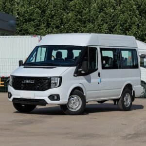 Jiangling Fushun 2025 2.0T manual diesel short-axle low-top commuter version 9-seater lift-up tailgate (rear air conditioning)